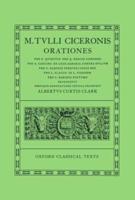 Cicero Orationes. Vol. IV