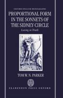 Proportional Form in the Sonnets of the Sidney Circle
