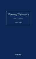 History of Universities. Vol. 14 1995-1996