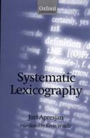 Systematic Lexicography