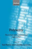 Polysemy: Theoretical and Computational Approaches