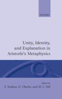 Unity and Identity in Aristotle's Metaphysics