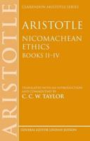 Aristotle Nicomachean Ethics Books II-IV