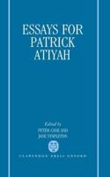 Essays for Patrick Atiyah