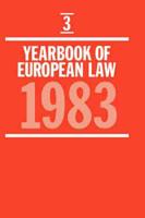 Yearbook of European Law: Volume 3: 1983