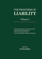 The Frontiers of Liability. Vol.1
