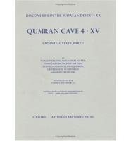 Qumran Cave 4. 15 Sapiential Texts