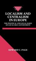 Localism and Centralism in Europe