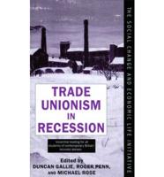 Trade Unionism in Recession