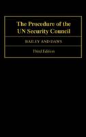 The Procedure of the UN Security Council