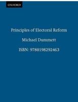 Principles of Electoral Reform