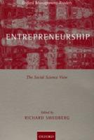Entrepreneurship: The Social Science View