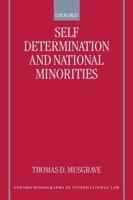 Self-Determination and National Minorities