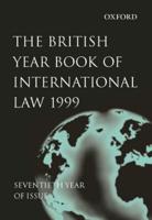 British Year Book of International Law 1999. Vol. 70