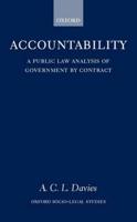 Accountability: A Public Law Analysis of Government by Contract