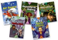 Project X Origins: Brown Book Band, Oxford Level 11: Heroes and Villains: Mixed Pack of 5