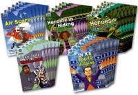 Project X Origins: Brown Book Band, Oxford Level 11: Heroes and Villains: Class Pack of 30