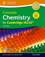 Complete Chemistry for Cambridge IGSCE. Student Book