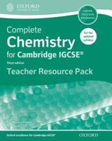 Complete Chemistry for Cambridge IGCSE. Teacher Resource Pack