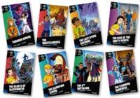 Project X Alien Adventures: Dark Red + Book Band, Oxford Levels 19-20: Dark Red + Book Band, Mixed Pack of 8