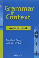 Grammar in Context. Answer Book