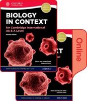 Biology in Context for Cambridge International AS & A Level. Student Book