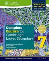Complete English for Cambridge Secondary 1. Student Book 7