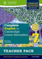 Complete English for Cambridge Secondary 1. Teacher Pack 7