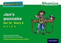 Read Write Inc. Phonics: Jan's Pancake (Green Set 1A Storybook 2)