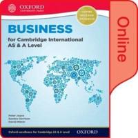 Business for Cambridge International AS & A Level Online Student Book