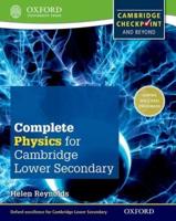 Complete Physics for Cambridge Secondary 1 Student Book