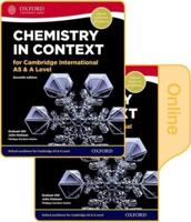 Chemistry in Context for Cambridge International AS & A Level. Student Book