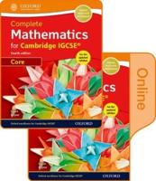 Complete Mathematics for Cambridge IGCSE Print & Online. Student Book (Core)