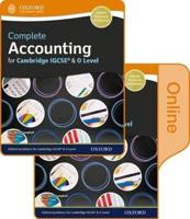 Complete Accounting for Cambridge O Level & IGCSE Student Book & Online Book
