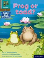 Read Write Inc. Phonics: Frog or Toad? (Grey Set 7 Book Bag Book 7)