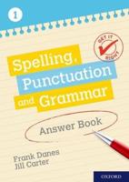 Spelling, Punctuation and Grammar. Answer Book 1