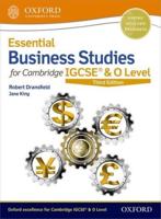 Essential Business Studies for Cambridge IGCSE & O Level. Student Book