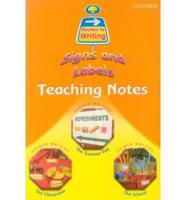 Oxford Reading Tree: Year 1: Routes to Writing: Signs and Labels Teaching Notes