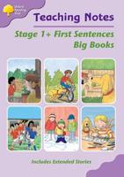 Oxford Reading Tree: Level 1+: First Sentences: Big Book Teaching Notes