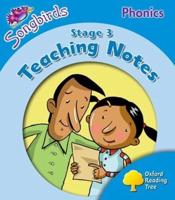 Songbirds Phonics. Stage 3 Teaching Notes