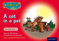 Read Write Inc. Phonics: Red Ditty Book 3 A Cat in a Pot