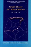 Graph Theory as I Have Known It