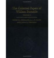 The Collected Papers of William Burnside