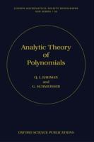 Analytic Theory of Polynomials: Critical Points, Zeros and Extremal Properties