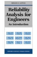 Reliability Analysis for Engineers