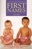 A Concise Dictionary of First Names