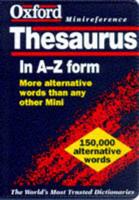 Oxford Minireference Thesaurus