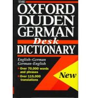 The Oxford-Duden German Desk Dictionary