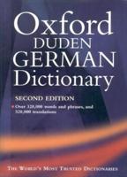 The Oxford-Duden German Dictionary