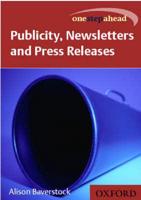 Publicity, Newsletters, and Press Releases